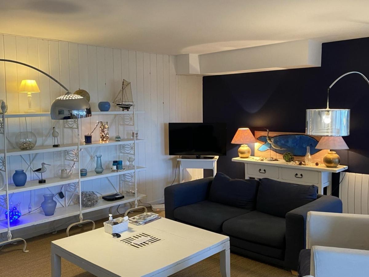 Grand Duplex En Front De Mer Avec 3 Chambres, Animaux Acceptes, Equipements Complets, Cabourg - Fr-1-487-321 Bagian luar foto
