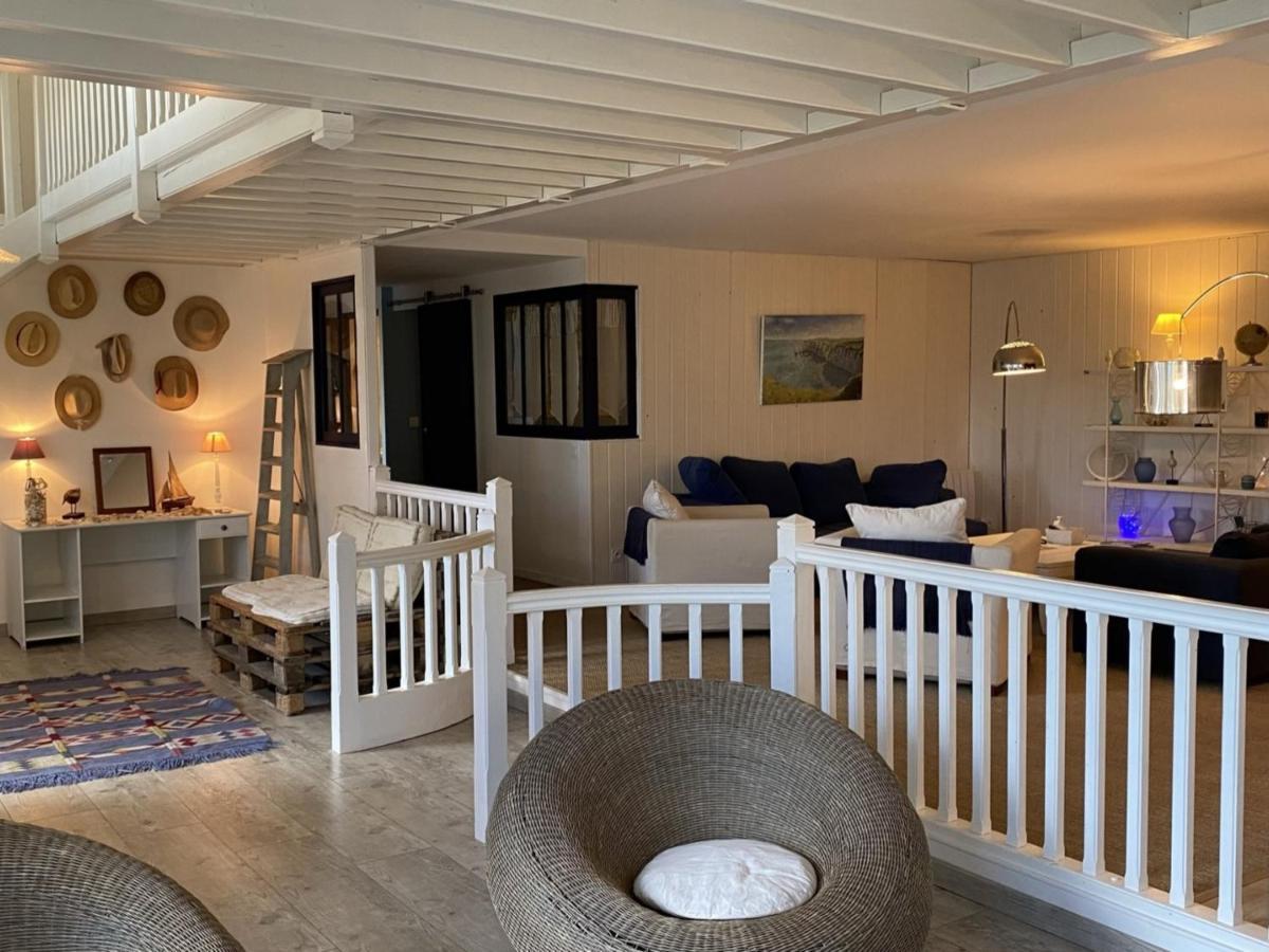 Grand Duplex En Front De Mer Avec 3 Chambres, Animaux Acceptes, Equipements Complets, Cabourg - Fr-1-487-321 Bagian luar foto