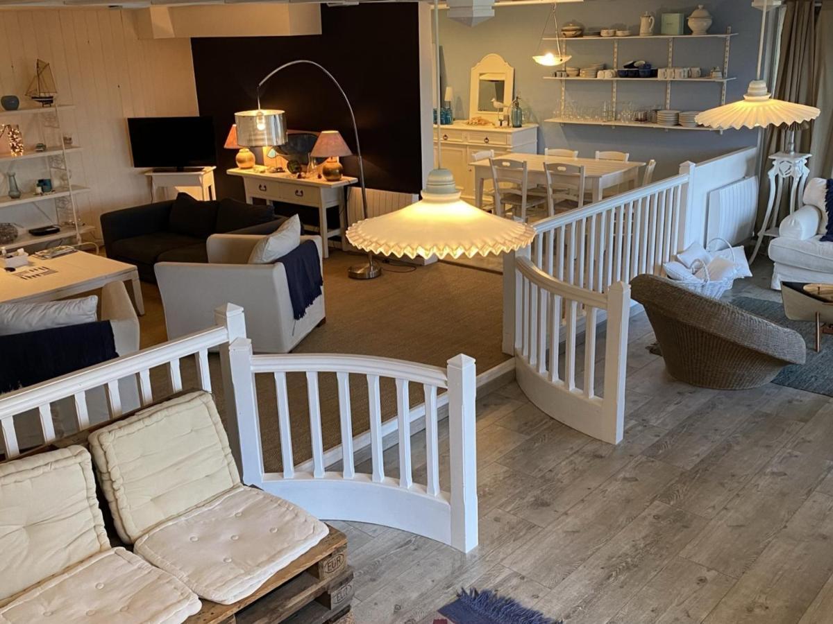 Grand Duplex En Front De Mer Avec 3 Chambres, Animaux Acceptes, Equipements Complets, Cabourg - Fr-1-487-321 Bagian luar foto